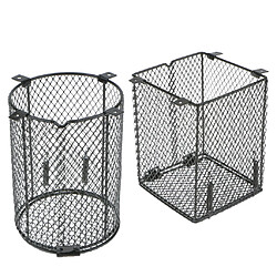 2pcs Cage Protection pour Lampes Ampoule Terrarium Reptile