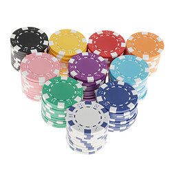 Jetons jeu bingo comte jetons de couleur 100x Professionnels Jetons de Bingo Comte Marqueurs pour Cartes de Jeu de Bingo Accessoires de Jeu