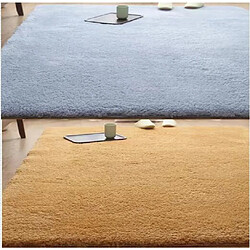 Acheter LUUCOZK Tapis moelleux en fausse fourrure, tapis à poils longs pour chambre à coucher, salon, rose-200x300cm