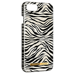 Coque iPhone SE 2022, 2020 et 8, 7, 6S, 6 Zafari Zebra Ideal of Sweden blanc