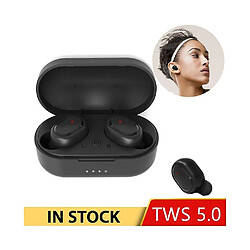 Avis Universal Casque TWS Bluetooth IPX6 Etanche V5.0 Casque Casque sans fil pour IOS Bleu