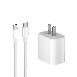 General Chargeur iPhone, 20W Dual USB-C Quick Wall Charger 6FT Câble Lightning Extra Long + Double Port Pliable USBC Apple Charger Charge Rapide pour iPhone 14/13/12/11/XR/XS/SE/iPad(6 pieds) 