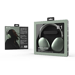 Universal Casque Bluetooth sans fil vert pour iOS et Android pas cher