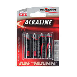 Batterie 15 V AA-AM3-Mignon 2800 mAh LR6 4906 4 pièce/blister ANSMANN