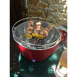 LOTUSGRILL Barbecue de table Grill au Charbon Modèle XL 43.5 Cm Mandarine pas cher