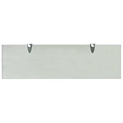 Acheter Maison Chic Lot de 2 Étagères murales,Étagère Rangement flottate Verre 70 x 20 cm 8 mm -MN22482