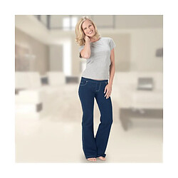 Totalcadeau Pantalon jean à taille haute - Pour femme Taille - M pas cher Pantalon jean à taille haute - Pour femme Taille - M