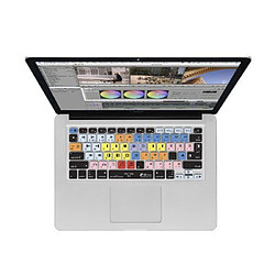 KB Covers Avid Media QWERTY Housse pour Clavier MacBook Air 13"/Pro Transparent