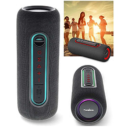 NEDIS Enceinte Bluetooth amplifiée sono mobile 30W type JBL LED RGB -TWS AUX 3.5mm- ETANCHE SUR BATTERIE IPX5