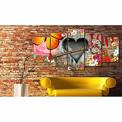 Paris Prix Tableau Imprimé Love Trailer 100 x 200 cm