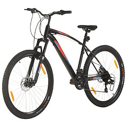 vidaXL Vélo de montagne 21 vitesses Roues 29 pouces Cadre 48 cm Noir