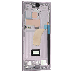 Samsung Châssis Central pour Samsung Galaxy S23 Ultra Original Service Pack Lavande