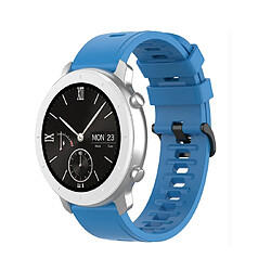 Wewoo Bracelet pour montre connectée de remplacement de Smartwatch en silicone Amazfit GTRtaille 20 mm bleu ciel 