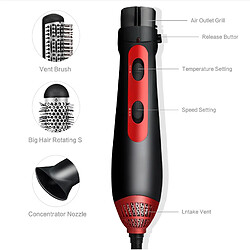 Universal Brosse à sèche-cheveux professionnelle 3 en 1 1200W Peigne à coiffure multifonction Brosse à air chaud Salon Friseur Outil de soufflage