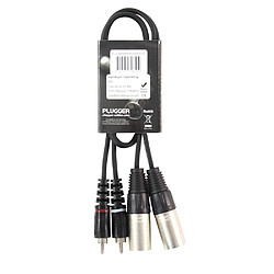 Avis Câble Bretelle XLR Mâle 3b - RCA Mâle 0.60m Easy Plugger