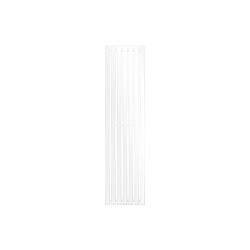 LuxeBath Radiateur Stella Non Électrique - 370 x 1400 mm - Blanc - Connexion Central 