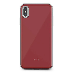 Coque Moshi iGlaze iPhone XS Max rouge