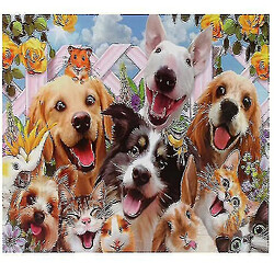 Universal Puzzles pour adultes, 1000 pièces pour animaux de compagnie pour animaux de compagnie et chien Puzzle difficile