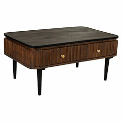 Table Basse Alexandra House Living Marron Fer Bois de manguier 60 x 45 x 100 cm 