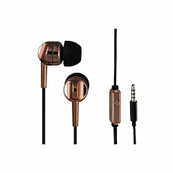 THOMSON EAR 3005 Ecouteurs stéréo intra-auriculaires avec microphone Rose Gold