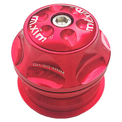 Casque de vélo Casque De Vélo De Montagne 44mm 1-1/8 "casque De Roulement De Vélo Accessoire De Cyclisme Rouge