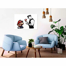 Paris Prix Tableau Imprimé Banksy - Mushroom Picker Wide 60 x 90 cm