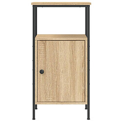 Acheter vidaXL Table de chevet chêne sonoma 41x31x80 cm bois d'ingénierie