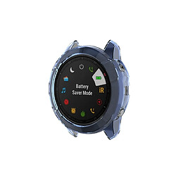 Acheter Wewoo Boîtier de montre Pour Garmin Fenix 6X TPU demi-couverture Smart Watch Protevtice Case bleu