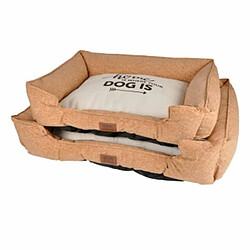 Paris Prix Lot de 2 Paniers pour Chien Cork 90cm Blanc & Naturel