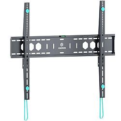 ONKRON Support Mural TV 60 Pouces - 110 Pouces TV & Ecran, Support Mural TV Fixe Poids de 120 kg, Accroche Television Mural VESA 200x200 - VESA 900x600/Fixation Television Murale Universel UF12-B Noir