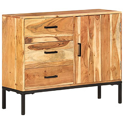 Maison Chic Buffet,Meuble de Rangement,commode pour salon,Cuisine 88x30x73 cm Bois d'acacia massif -MN76011