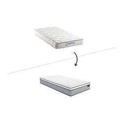 Avis Vente-Unique Matelas 90 x 190 cm ressorts ensachés ép.22cm - SERENITE de YSMÉE