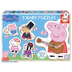 Educa Borras Baby puzzles peppa pig 2 a partir de 24 mois 