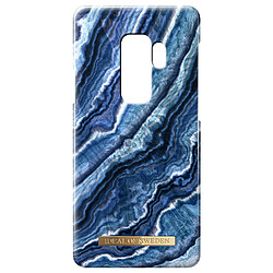 Coque Samsung Galaxy S9 Tendance Magnétique Indigo Swirl Ideal of Sweden Bleu 