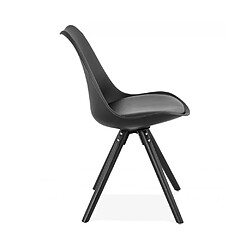 Avis Kokoon Design Chaise design MOMO BLACK 48x56x82 cm