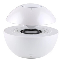 Wewoo Mini enceinte Bluetooth haut-parleur sans fil avec éclairage respiratoire, Prise en charge mains libres / Carte TF / AUX (Blanc)