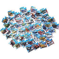 Hot Wheels Coffret 50 véhicules pour enfant de petites voitures miniatures