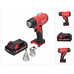 Milwaukee M18 BHG-301 Décapeur thermique 470 °C 18V + 1x Batterie 3,0 Ah - sans chargeur