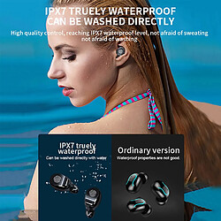 Acheter GUPBOO Casque stéréo TWS Bluetooth 5.0 avec contrôle tactile