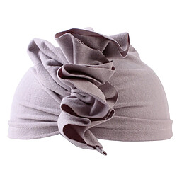 Turban chapeau mignon bébé filles garçons Toddler enfants Head Wrap Headband Cap rose