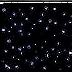 BeamZ SparkleWall Rideau lumineux 96 LED RGBW 3 x 2 m 8x DMX Télécommande Beamz