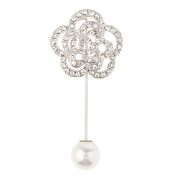 strass de sécurité broche broche chapeau chapeau broche broche perle vêtements bijoux 4 broche Pentagon Pin