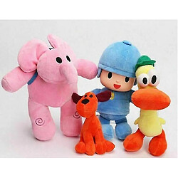 Universal Pocoyo Elly Pato Loula Soft Plush Stuffed Figure Toy Doll Bandai Set Of 4pcs(4pcs) 