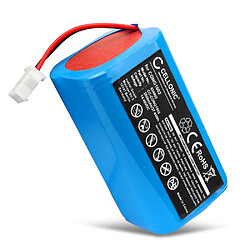 Batterie pour Cecotec CONGA 990, 950, 1190, 1090 , Conga 1090, 990, Neatsvor X500 (Cecotec CONG1002) 2600mAh de CELLONIC