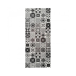 Mani Textile Tapis Carreaux Black Tapis Carreaux Black Dimensions - 90x130