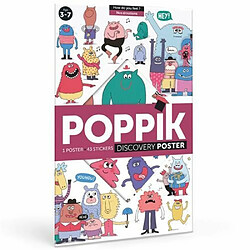 Jeu créatif Poppik Discovery Sticker Les Émotions 