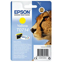 Epson Singlepack Yellow T0714 DURABrite Ultra Ink 