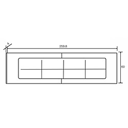 Pegane Ensemble tête de lit + 2 table de chevets coloris chêne Cendré, graphite