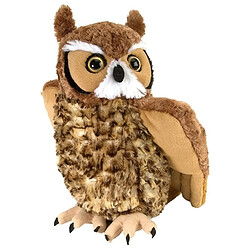 PELUCHE GRAND DUC D'AMERIQUE 30 CM - CUDDLEKINS - WILD REPUBLIC - 12310