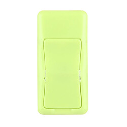 Wewoo Support Holder vert pour iPhone, Galaxy, , Xiaomi, LG, HTC et tablettes de adhésif universel réglable de style concis modifiable Mini, taille: 6,4 x 3,1 x 0,2 cm,